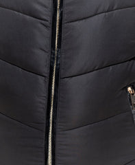 Black Puffa Jacket