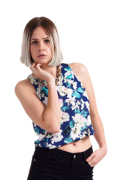 Lily Floral Crop Top Coord