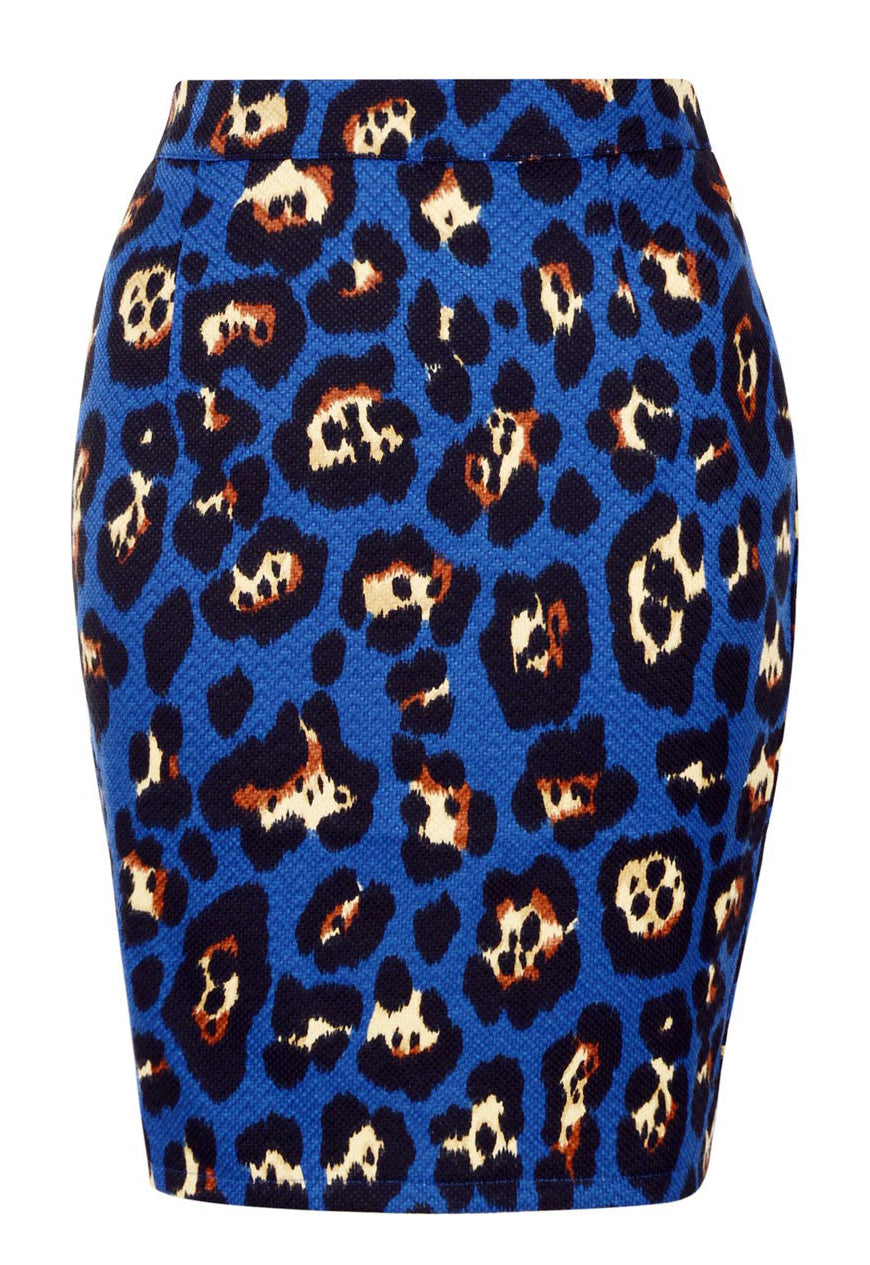 Leopard Print Skirt Coord